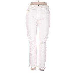 Joe's Jeans High Rise Ankle Vintage Stretch White Jeans Women Size 33